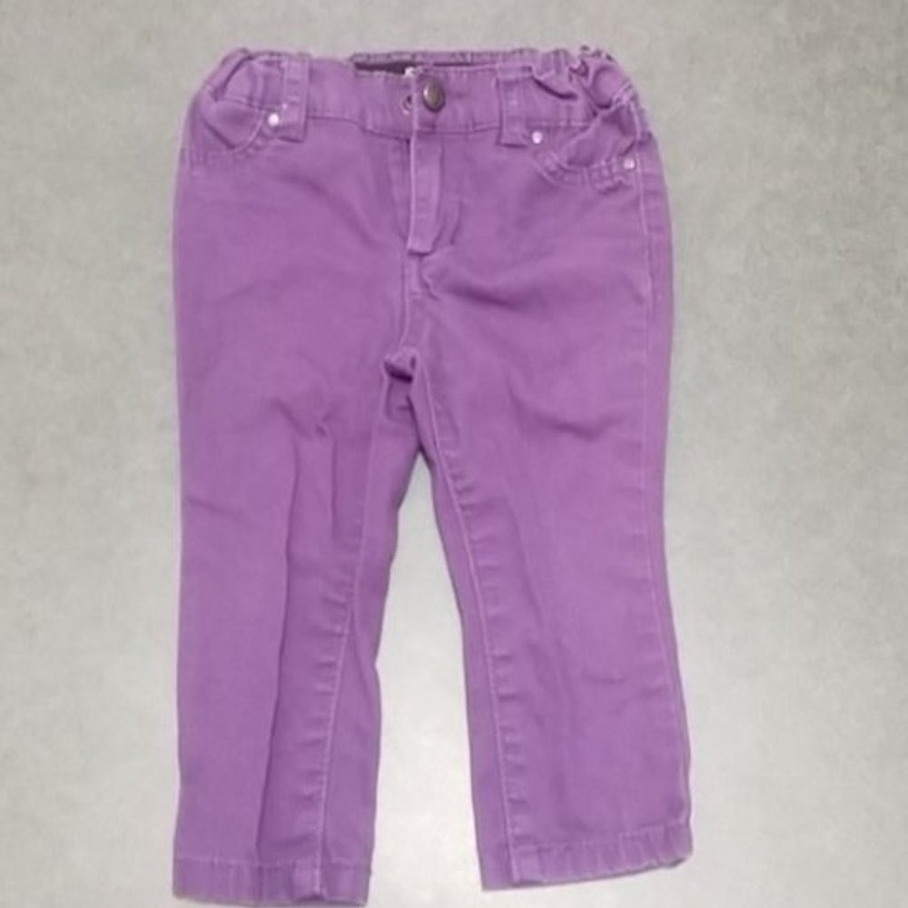 Joe's Jeans Baby Plumeria Pants 18M Toddler Girl Purple Size 18 Months